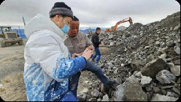矿山矿石取样化验